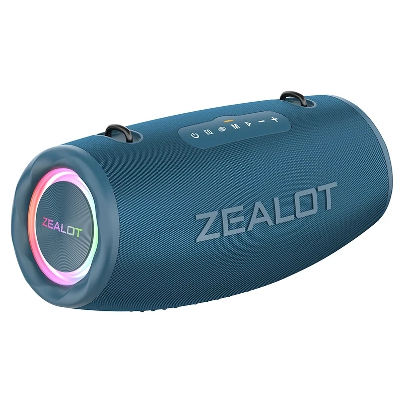 Zealot S87 ワイヤレスホームシアター重低音システム 80Wパワフル