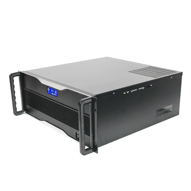 Rackmount Server Chassis with LCD HD Display Industrial Pc Server Chassis 4u