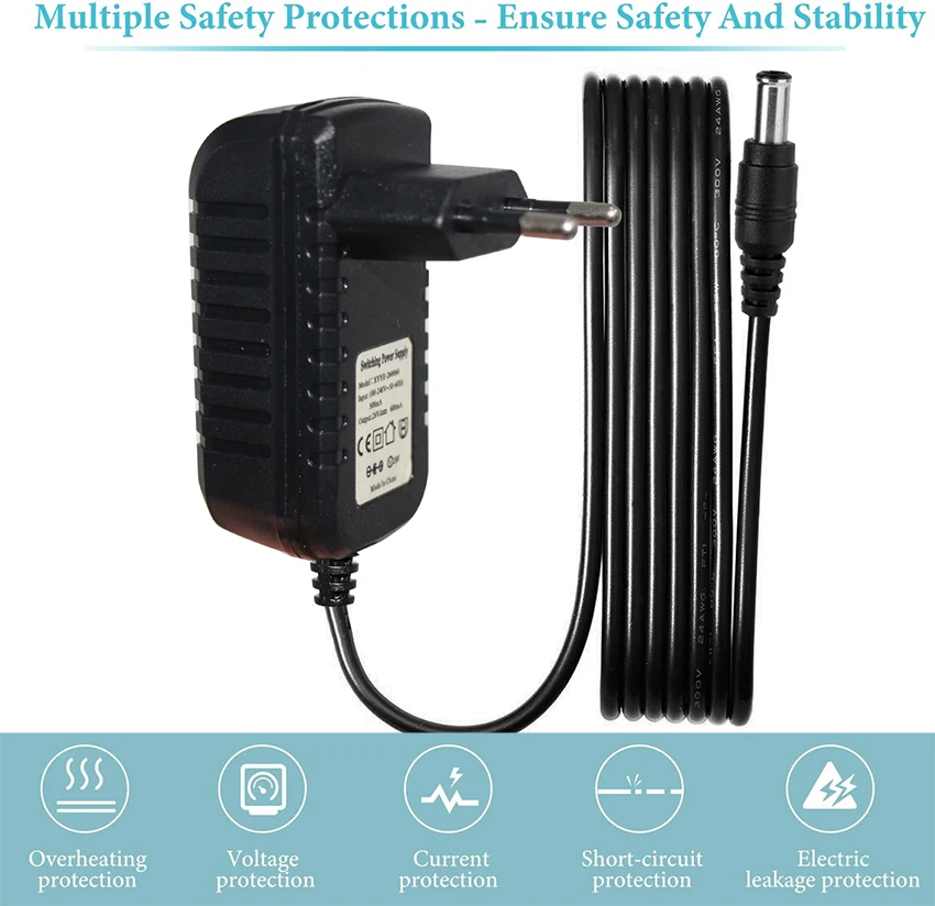 Dc Power supply for DC12V Security CCTV Camera 11