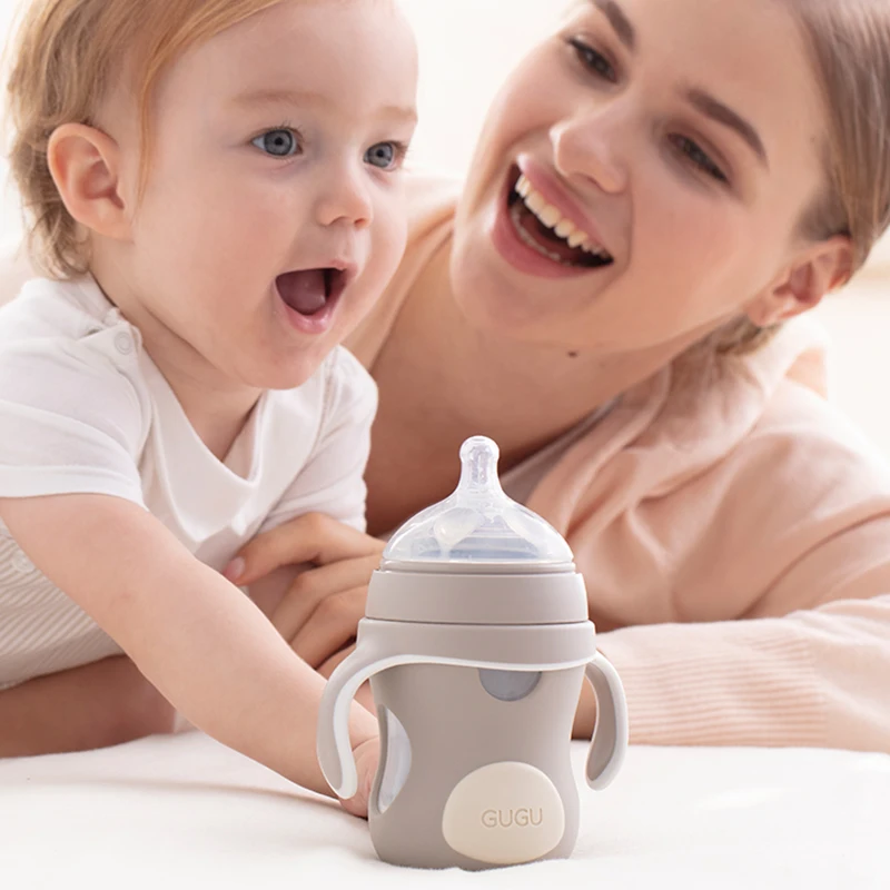 200ml baby bottle biberon anti colic infant baby bottles wide