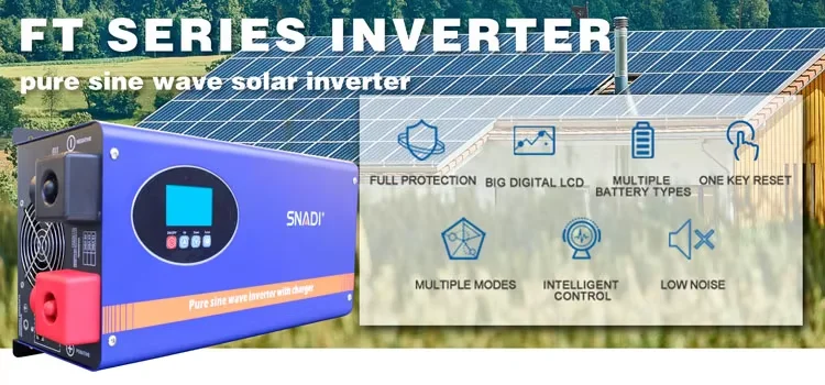SNADI 2kw Solar Inverter - off-Grid Pure Sine Wave Power