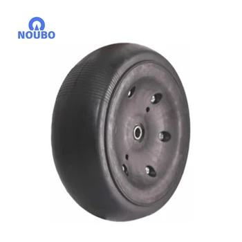 Hot-selling solid  4 x12 inch   light natural  rubber agriculture seeder   seeder or  seeder press wheel