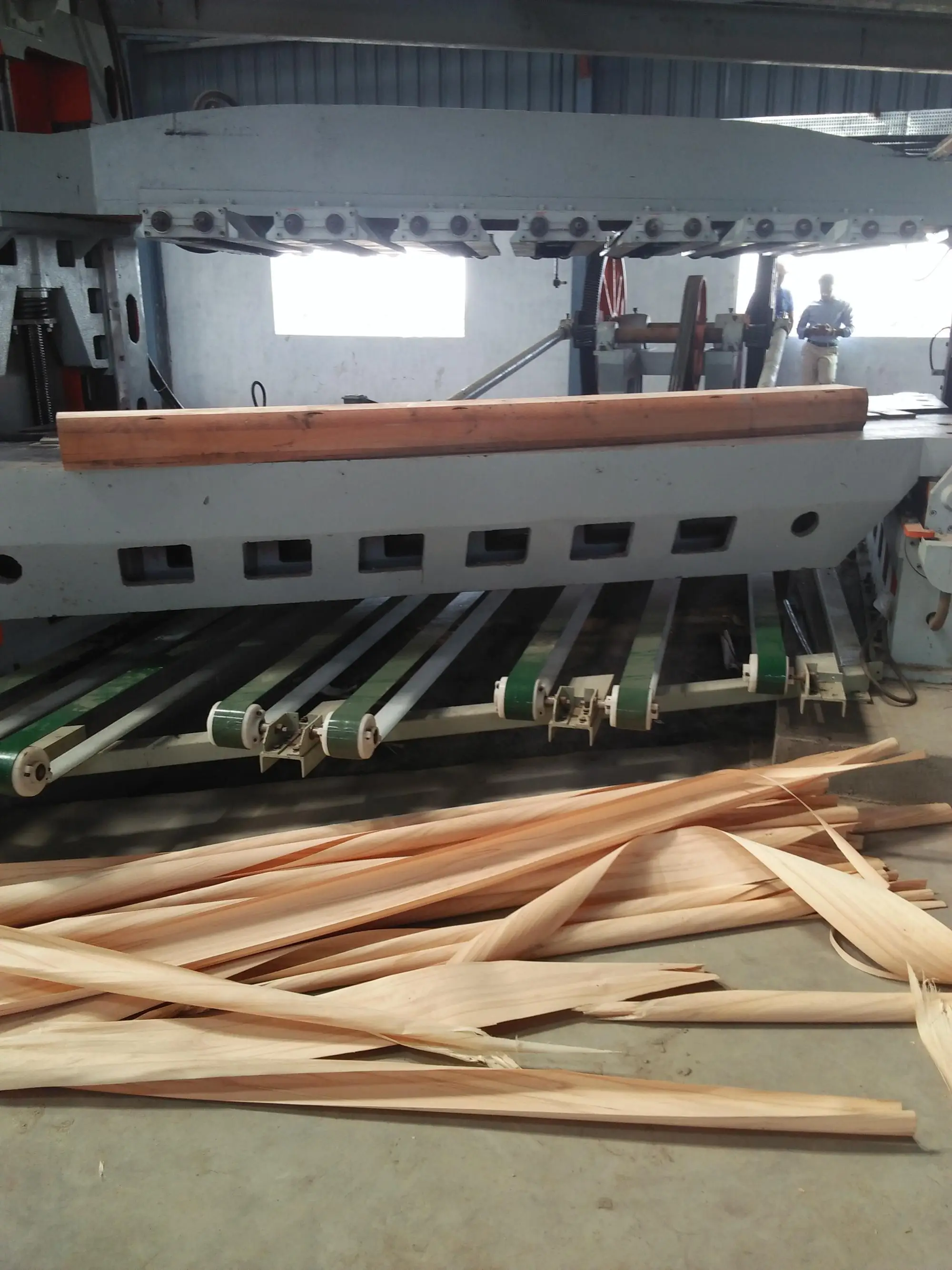 Horizontal Wood Slicing 4 8 Engineer Wood Block Veneer Slicer Slicing Machine