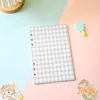 14 Green Plaid Inserts (40 sheets)-white