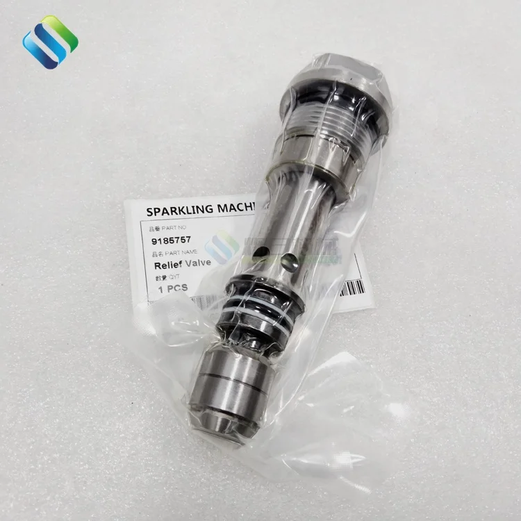 9185757 Relief Valve for Hitachi ZX180LC ZX200 Excavators