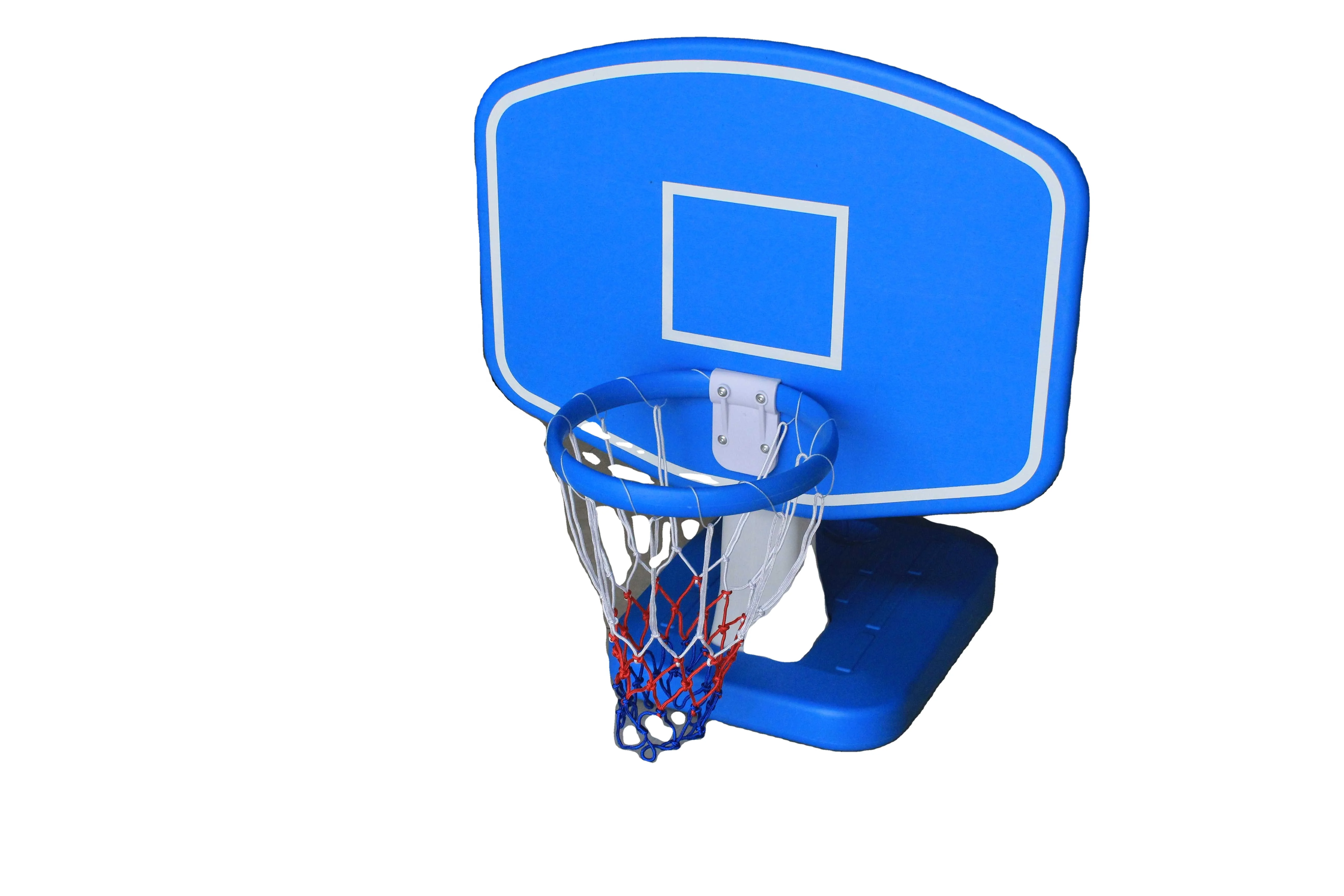 Clear Shot Poolside Fillable Base Pool Basketball Hoop Outdoor