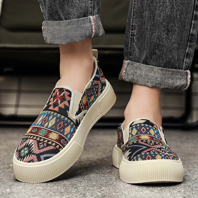 casual shoes floral print sneakers online