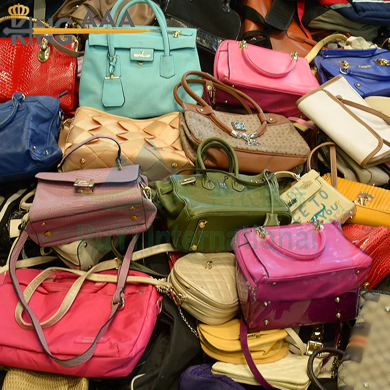 Uk Used Branded Bags Bales Luxury Shoulder Bags Second Hand Ladies Used  Leather Hand Bags