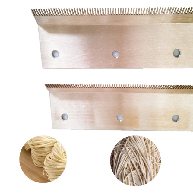 China Food Grade H62 Copper CNC Lathed for Dongfang Fresh Noodle Cutter Combs for Instant Noodle Maker