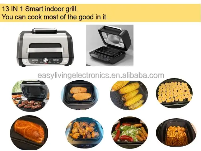 Home Appliances 5L Dual Amazon Fryer  Electric Smart Oil Free Grill Air fryer cooker oven Air grill