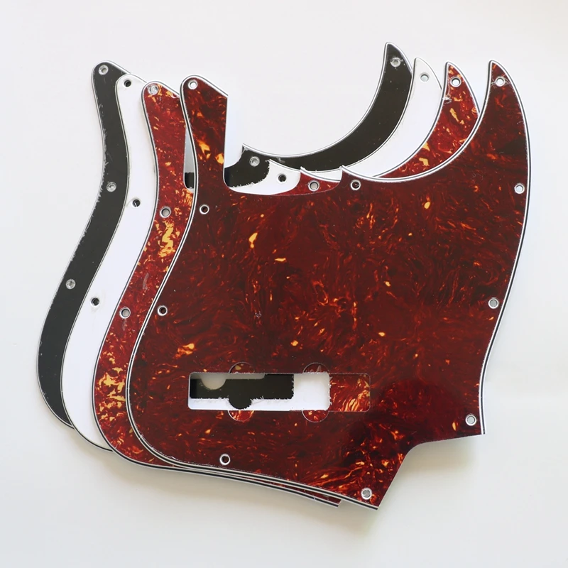 Celluloid Brown Tortoise Jazz Bass Pickguard For 4 String Electric Bass