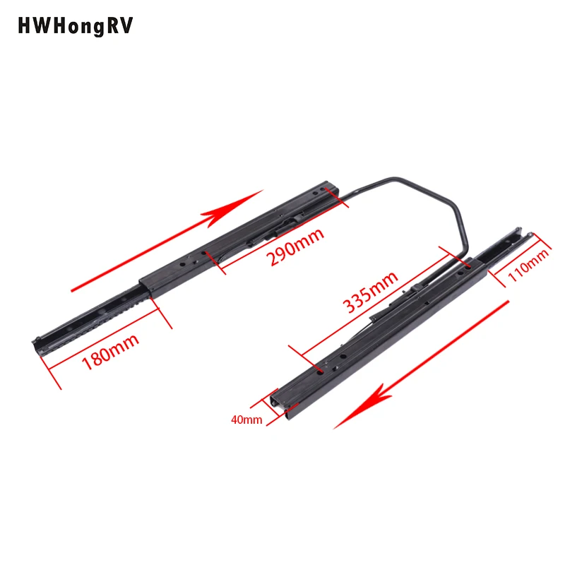 Universal Auto Seat Slider Rail Racing Car Seat Sliding Adjuster Mount