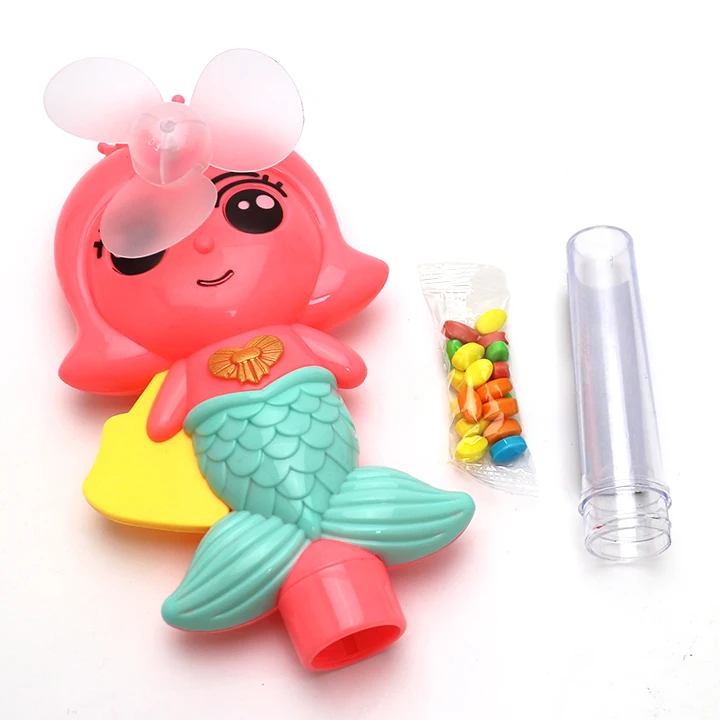 mermaid fan toy
