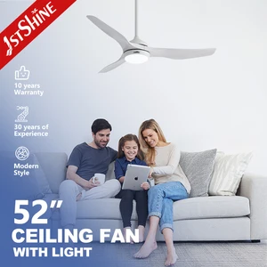 1stshine LED Ceiling Fan Manufacturer Best Price Low MOQ Customized 52 Inches Ceiling Fan With Light