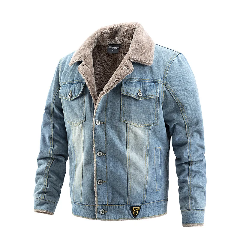 mens denim jacket under 500