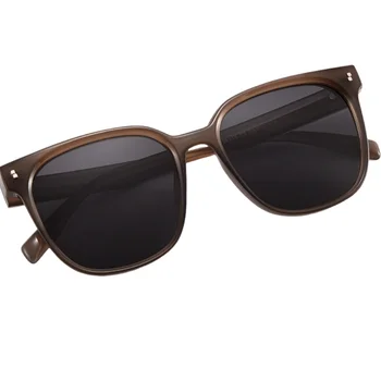 2025 New Fashionable HD Polarized Box Sunglasses for Men Women Unisex Summer Sunscreen with Adjustable Degree Internet Red Trend