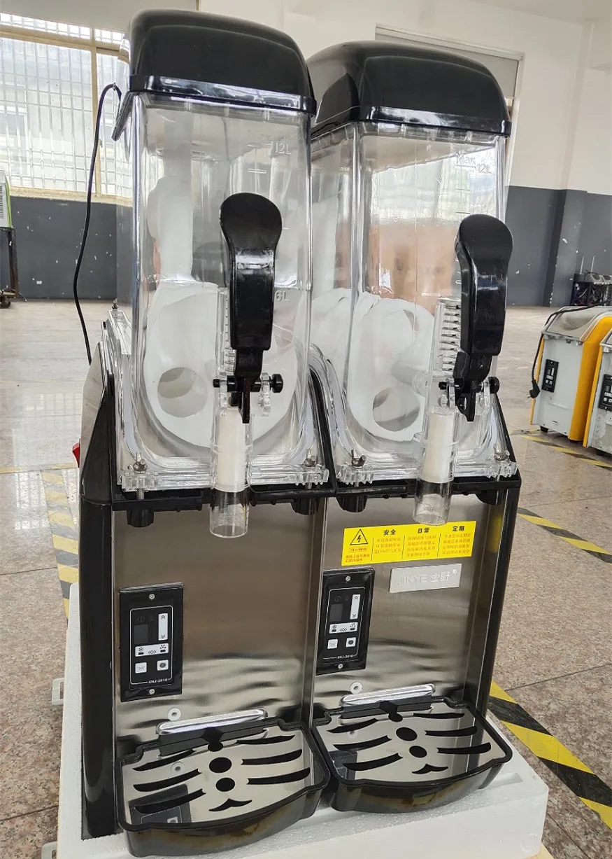 Commercial Counter Top Use Electric Slush Machine Ice Drink Maker Slush Machine For Sale.