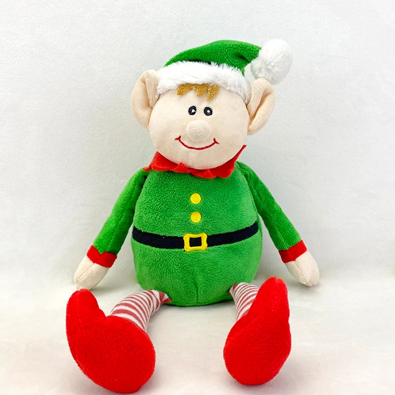 Plüsch Schneemann Puppe – 27x15 Cm, Weihnachtsdekoration Für Tisch & Zuhause, Kuscheliges Spielzeug