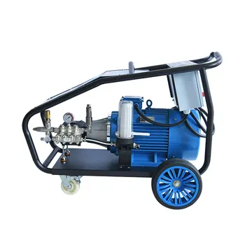 Industrial grade high pressure cleaning machine for Iron plate rust removal and courtyard cleaning