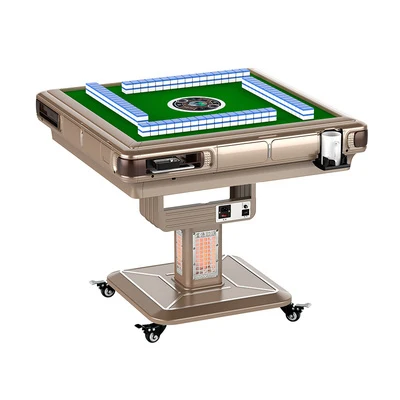 Custom hard electric automatique folding hong kong mahjong table case de mahjong