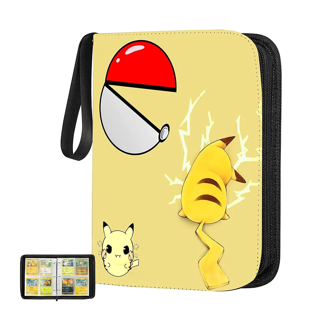 4pocket Trading Card Mini Binder For Pokemon Tcg Card Holds 400 Cards