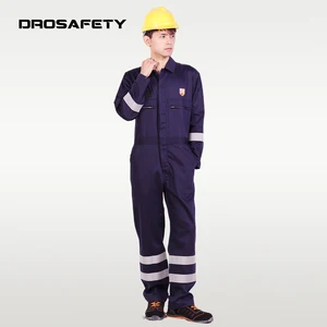 Uniform Welding Work Clothes Workwear Anti Static Flame Retardant Fr Clothing Coveralls With Reflector