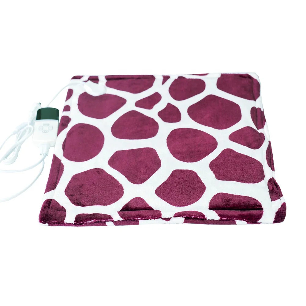 110V Electric Blanket Flannel Seat Warmer Cover Blanket with 9 Temperature Settings for Home Use Knee Warmer Blanket 3