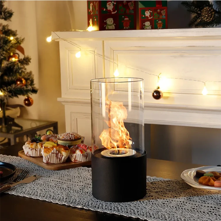Tabletop Fire Pit For Thanksgiving Christmas Decorations Portable