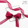 2.5cm silk ribbon burgundy 1 yard (100 yards/roll)