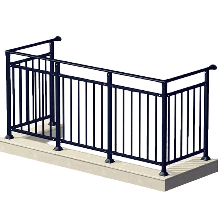 High rise building aluminum balcony railing aluminum picket railing