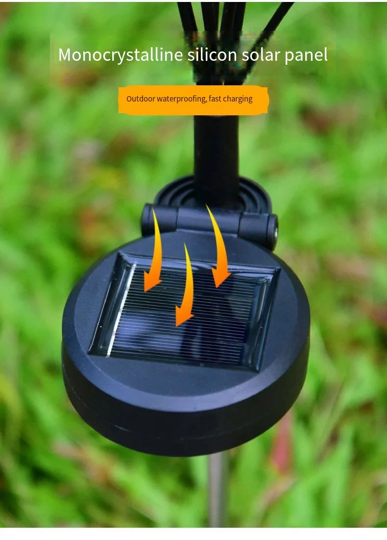 LED Solar Lanterns Outdoor Use 6 Eye-Shaped Lights Halloween Christmas Festival Garden Lawn Lights Sensor Activated ROHS