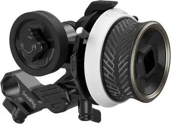 SmallRig Mini Follow Focus & 15mm Rod Clamp and Snap-on Gear Ring Belt for Camera 3010 detail image