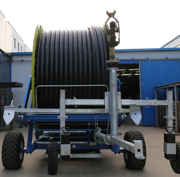 Water Turbine Driven Irrigation System Water Pump Hose Reel Irrigation Boom