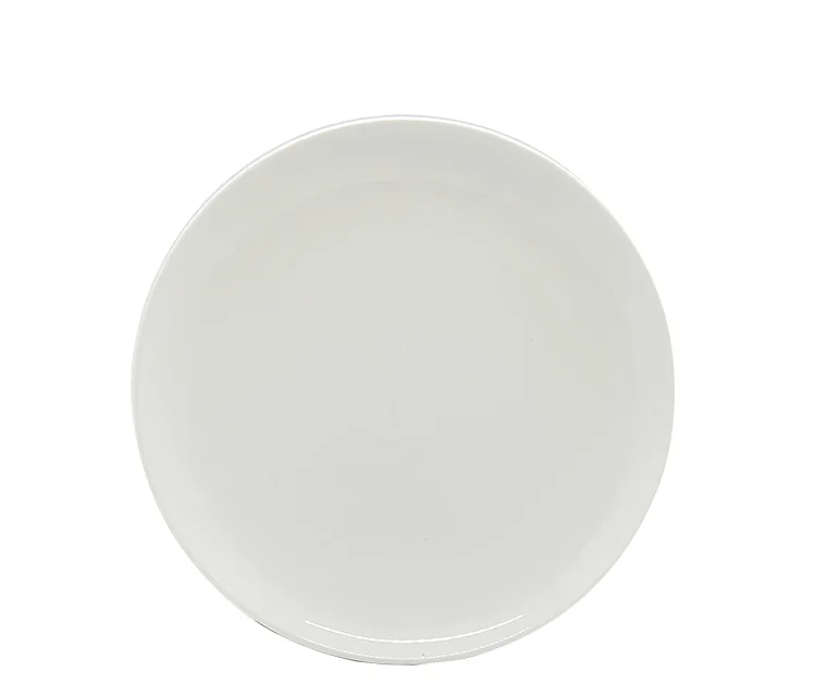 Wholesale high quality dinner food serving white ceramic porcelain wedding event hotel party plates for restaurant