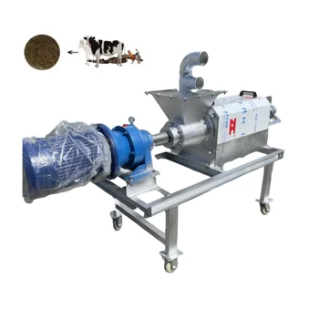 High Speed Cow Dung Dehydrator Machine Chicken Cattle Livestock Dung Dewatering Dehydrator Machine