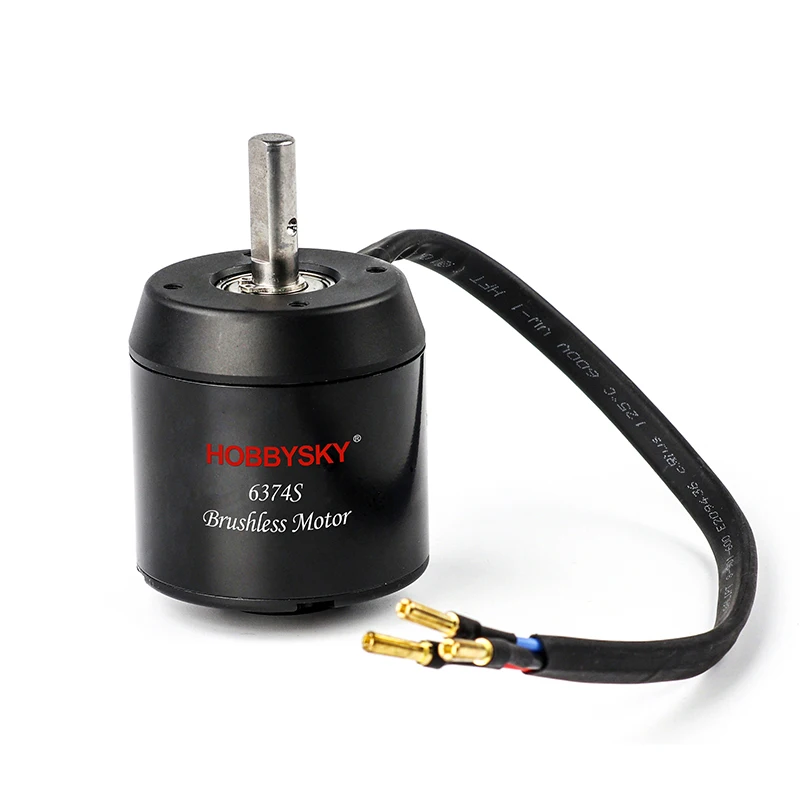 Manufactory Price 2800w Outrunner Bldc 6374 Motor With Hall Sensor For