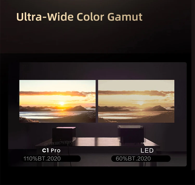 Hisense Vidda C1 Pro Rgb Triple Laser 4k Projector 3840x2160 Video 3d ...