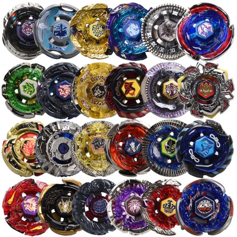 Metal Beyblades Burst 3D Spinning Top Toy Set OEM