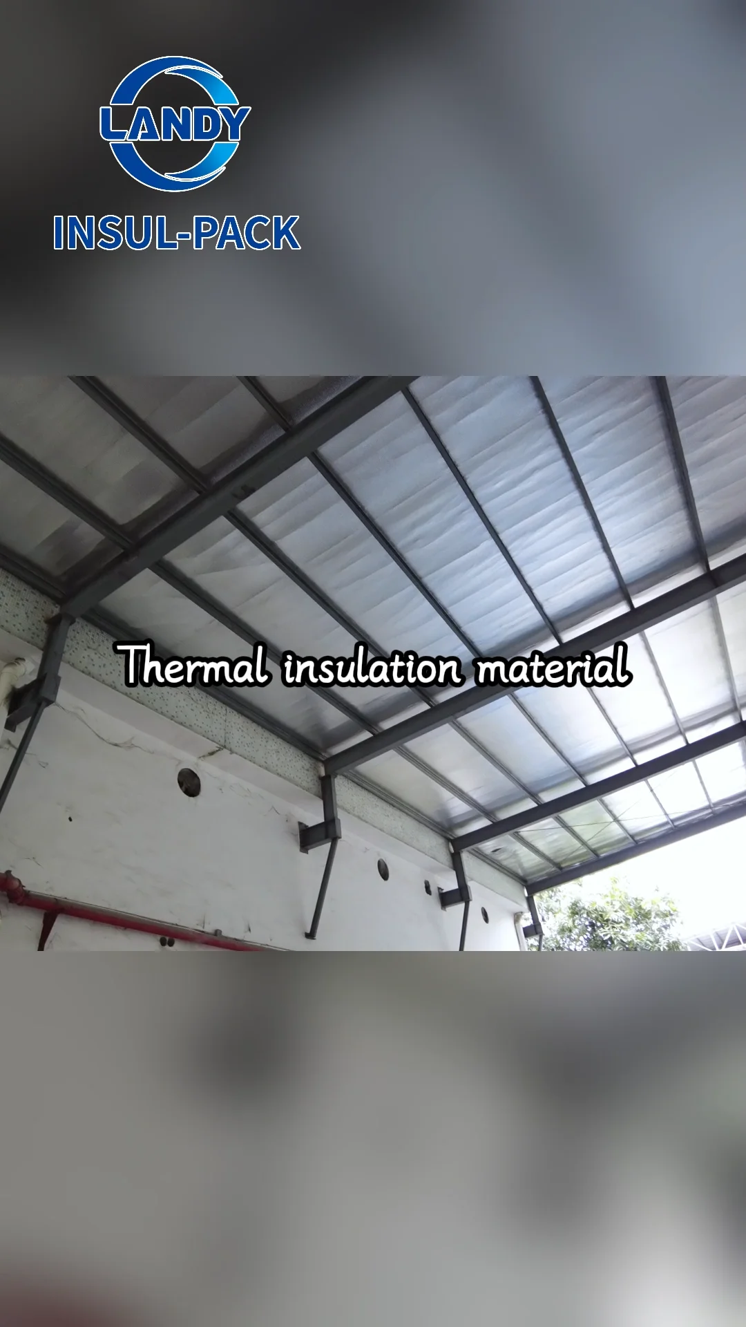 Aluminium Foil Bubble Wrap Thermal Roll Roof Insulation For Garage Door