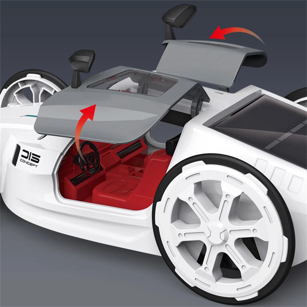 Настраиваемые наборы для научных экспериментов «сделай сам» сборка мини Спортивная Солнечная система Игрушечная машина детей