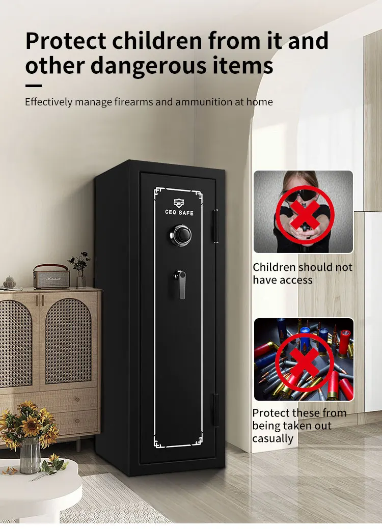 CEQSAFE American Security Box Burglarproof Safe Cabinet for Hotel Home Bank supplier