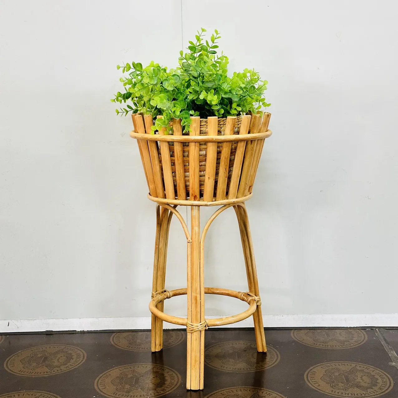 Best Seller 2023!!! Rattan Plant Stand And Flower Pot,Plant Pot,Garden