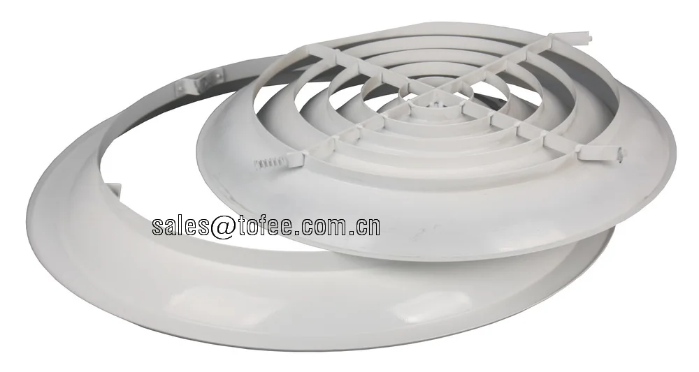 Aluminum Powder Coated Round Ceiling Air Diffuser for AC