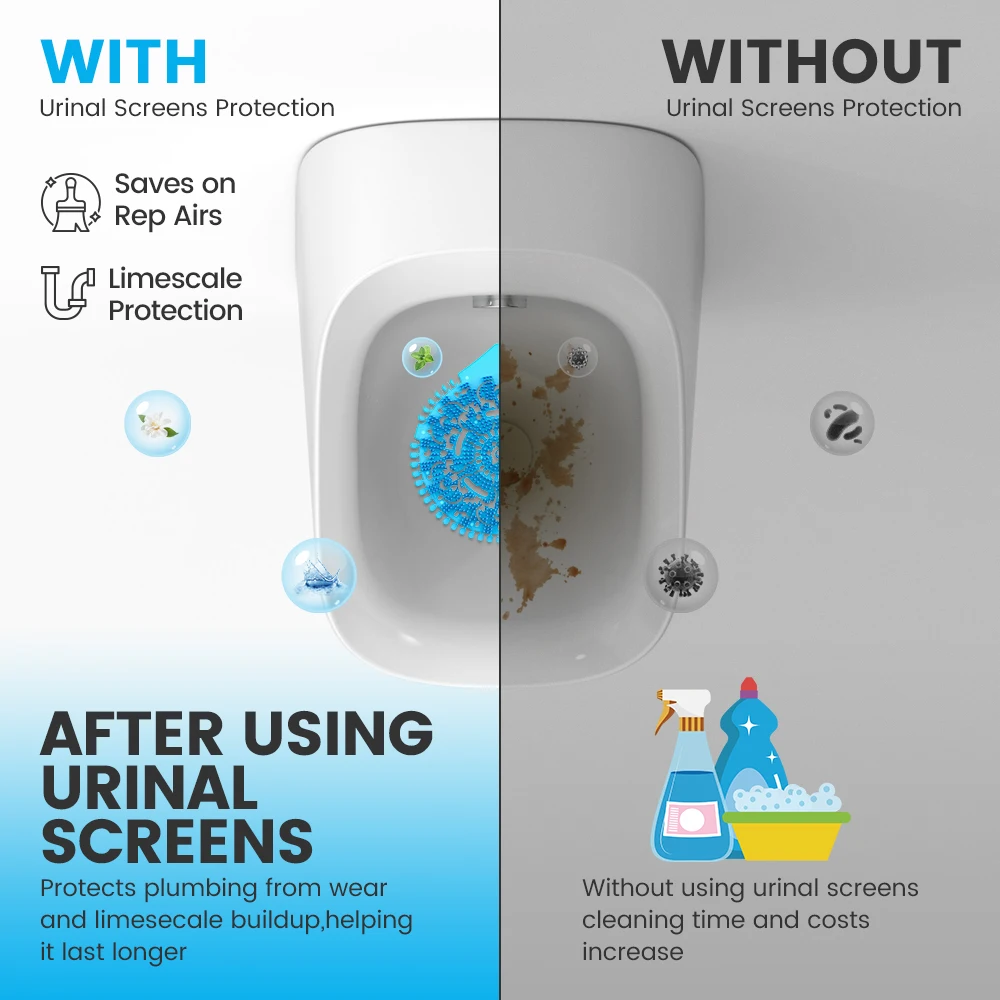 Urinal Screen Gel Wave Anti Splash Air Freshener Toilet Bath Deodorizer 1pc I4119592848