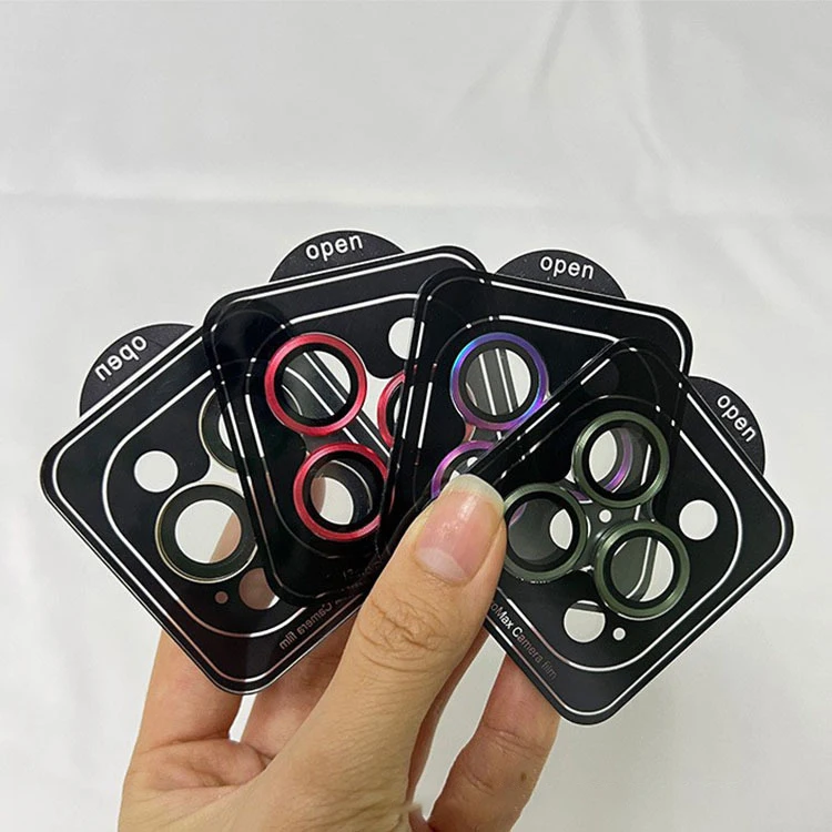 Customized Mobile Phone Camera Protector for IPhone 16 Pro Max 15 Plus 14 Full Cover Lens Protection Locator Frame Tools