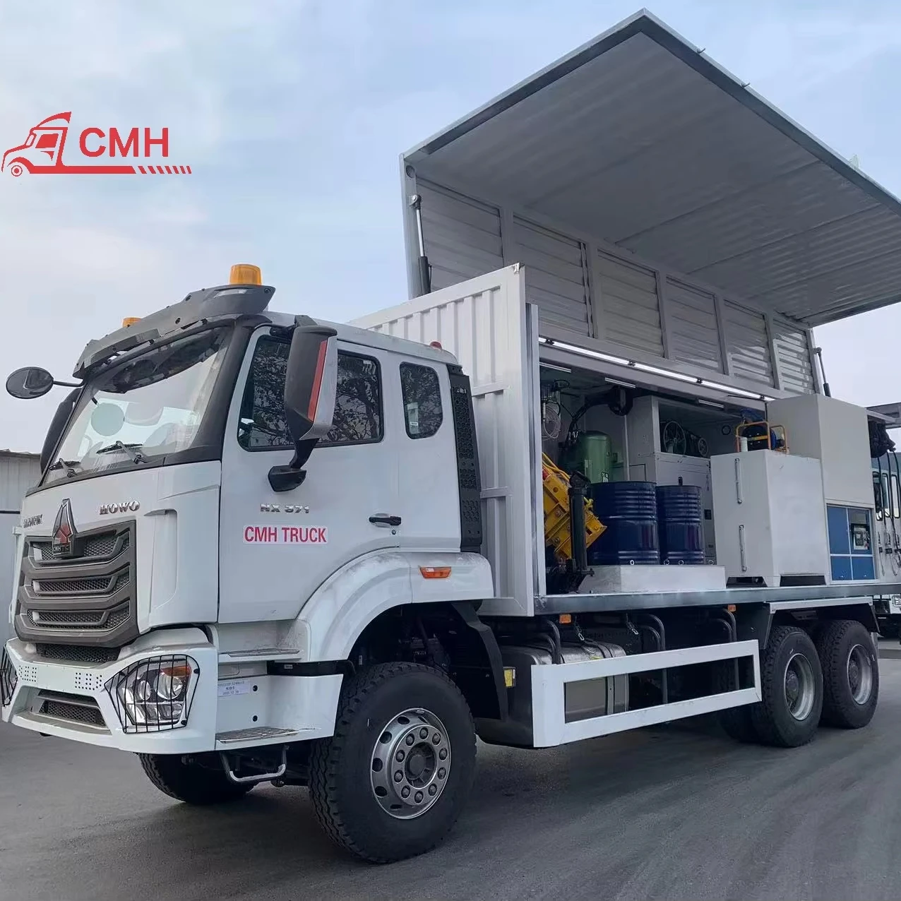 New 6x4 mobile maintenance vehicle features high load-bearing capacity and customizable components. Limited-time offer: 20% off