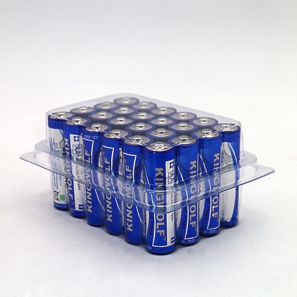 Долговечная упаковка для карт, двойная 20 упаковок, китайский oem lr06 am4 aa щелочные батареи 1,5 v aa