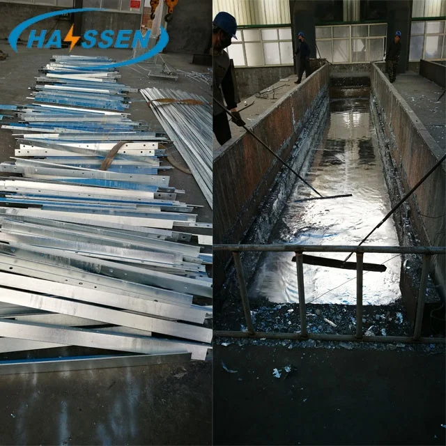 Electric Power Distribution Line  Hardware Angle Steel Crossarm