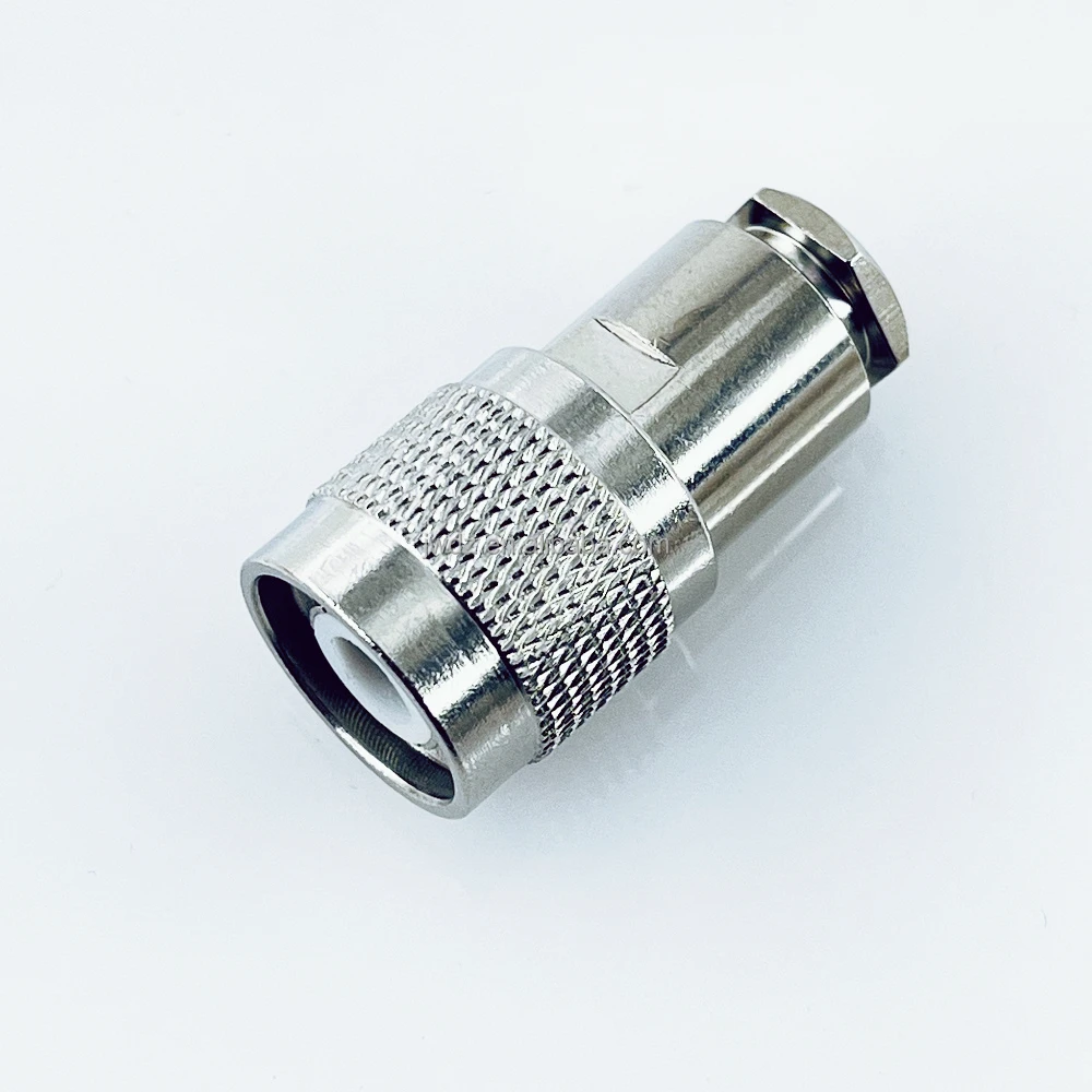 TNC male Crimp Type Plug Connector rf coaxial cable for RG58 RG223 LMR195 LMR200