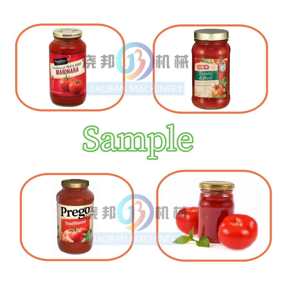 Yb-jg4b Automatic Chili Sauce Tomato Paste Filling Machine Plastic ...